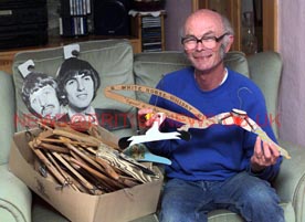 Bob, one of three Hanger collectors worldwide